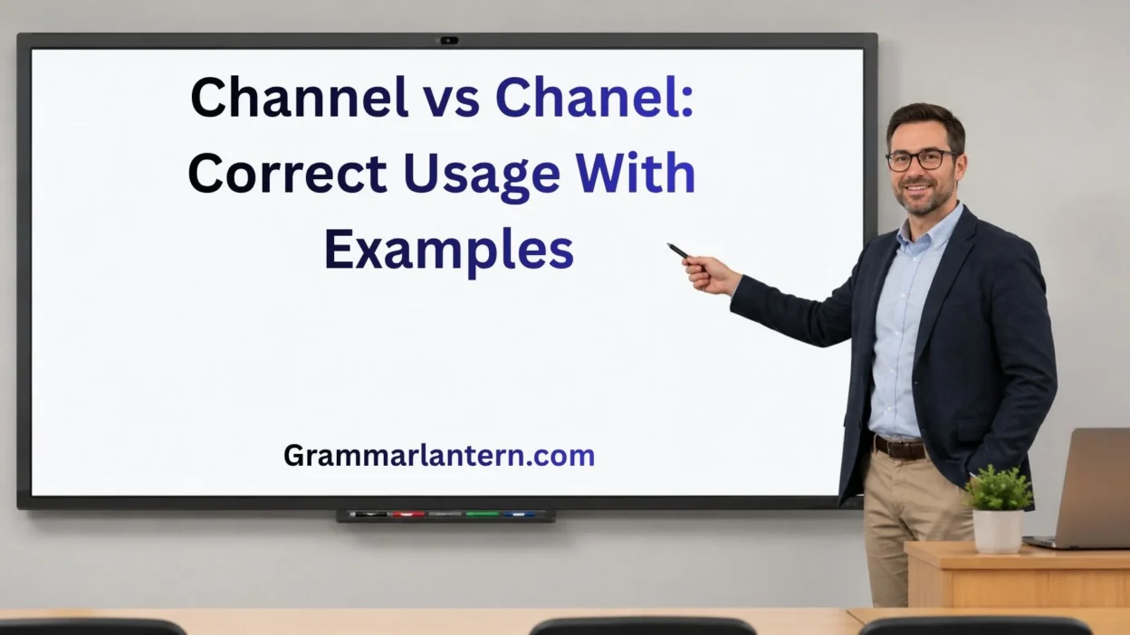Channel vs Chanel