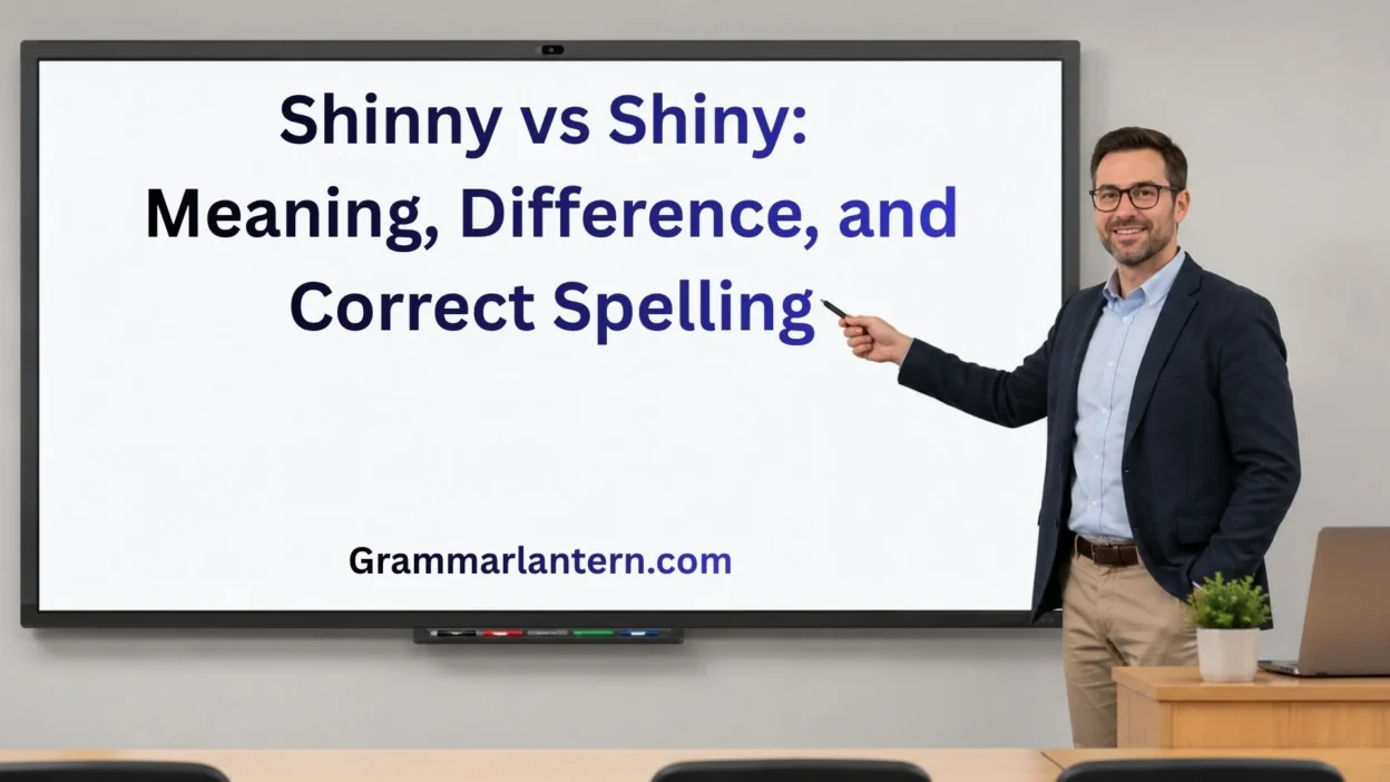 Shinny vs Shiny