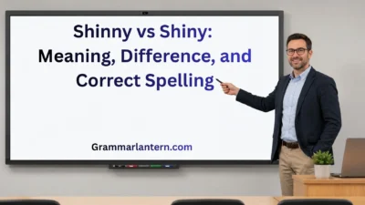 Shinny vs Shiny