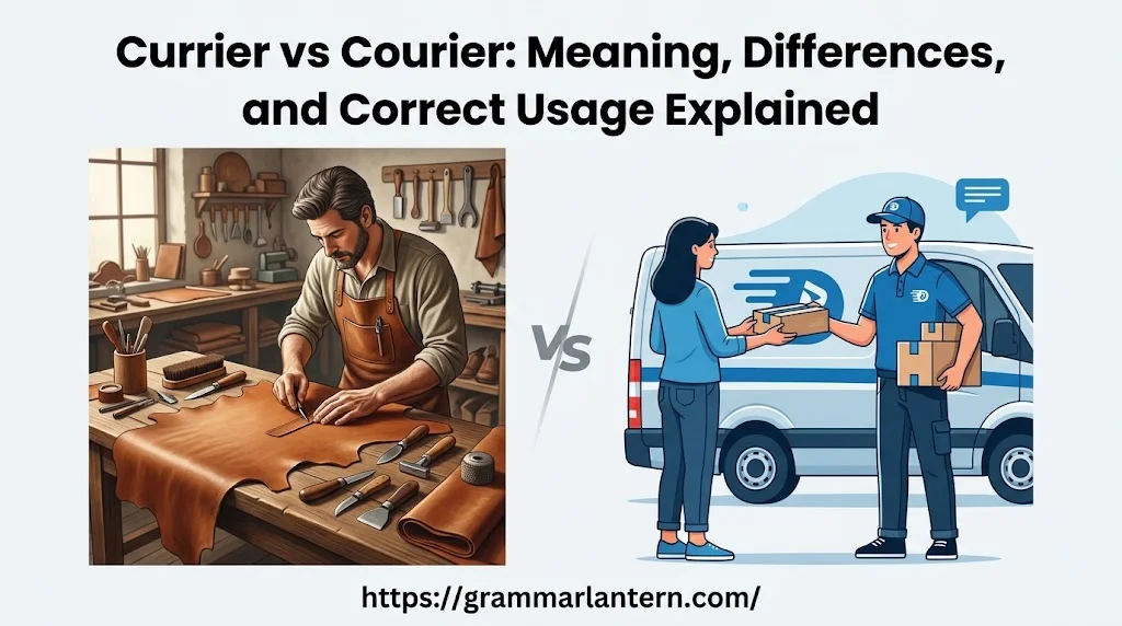 Currier vs Courier