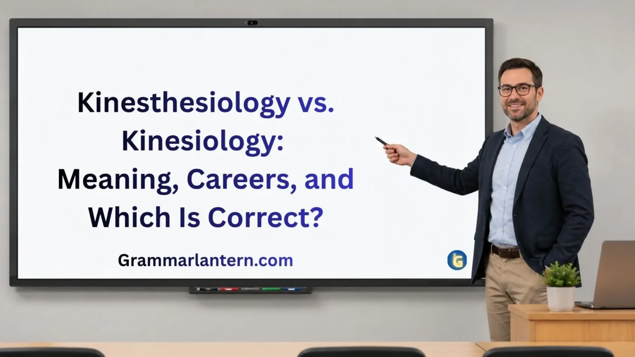 Kinesthesiology vs. Kinesiology: Meaning, Careers, and Which Is Correct?