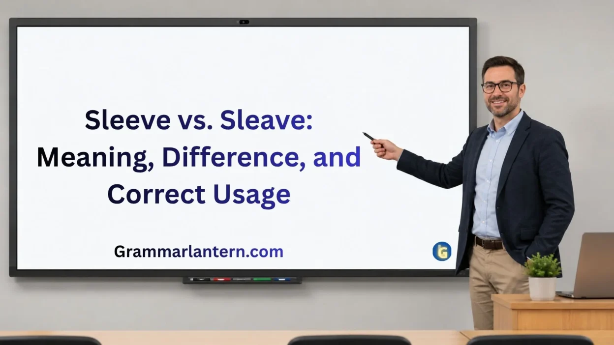 Sleeve vs. Sleave