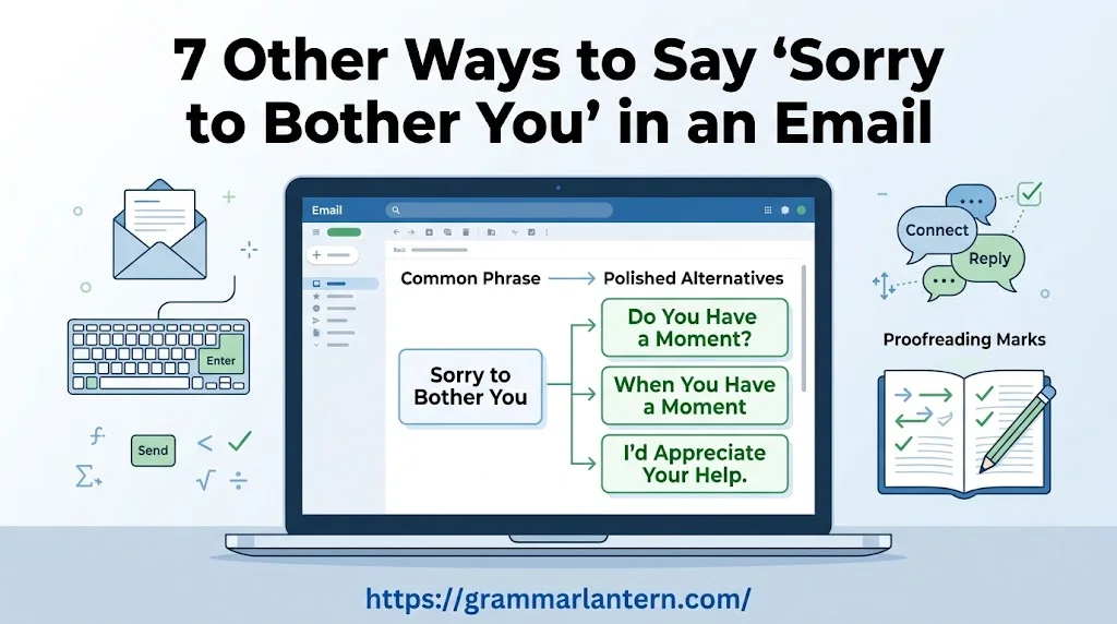 7 Other Ways to Say “Sorry to Bother You” in an Email