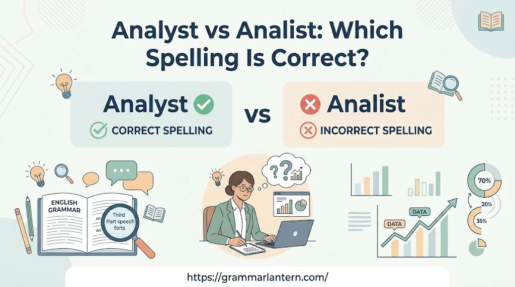 Analyst vs Analist