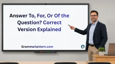 Answer To the Question