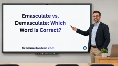 Emasculate vs. Demasculate