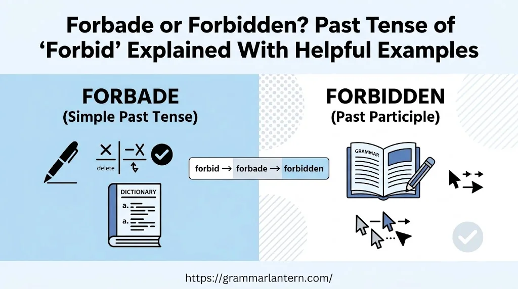 Forbade or Forbidden