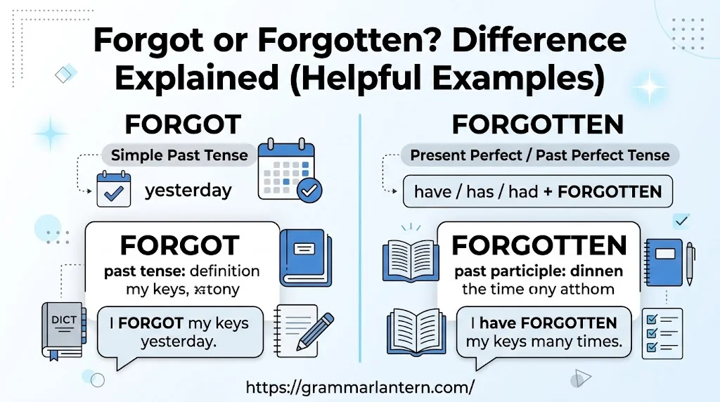 Forgot or Forgotten