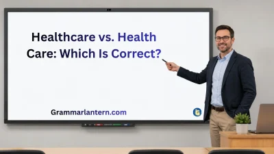Healthcare vs. Health Care