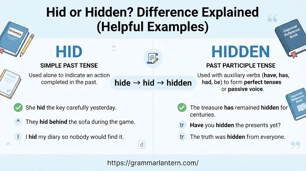 Hid or Hidden
