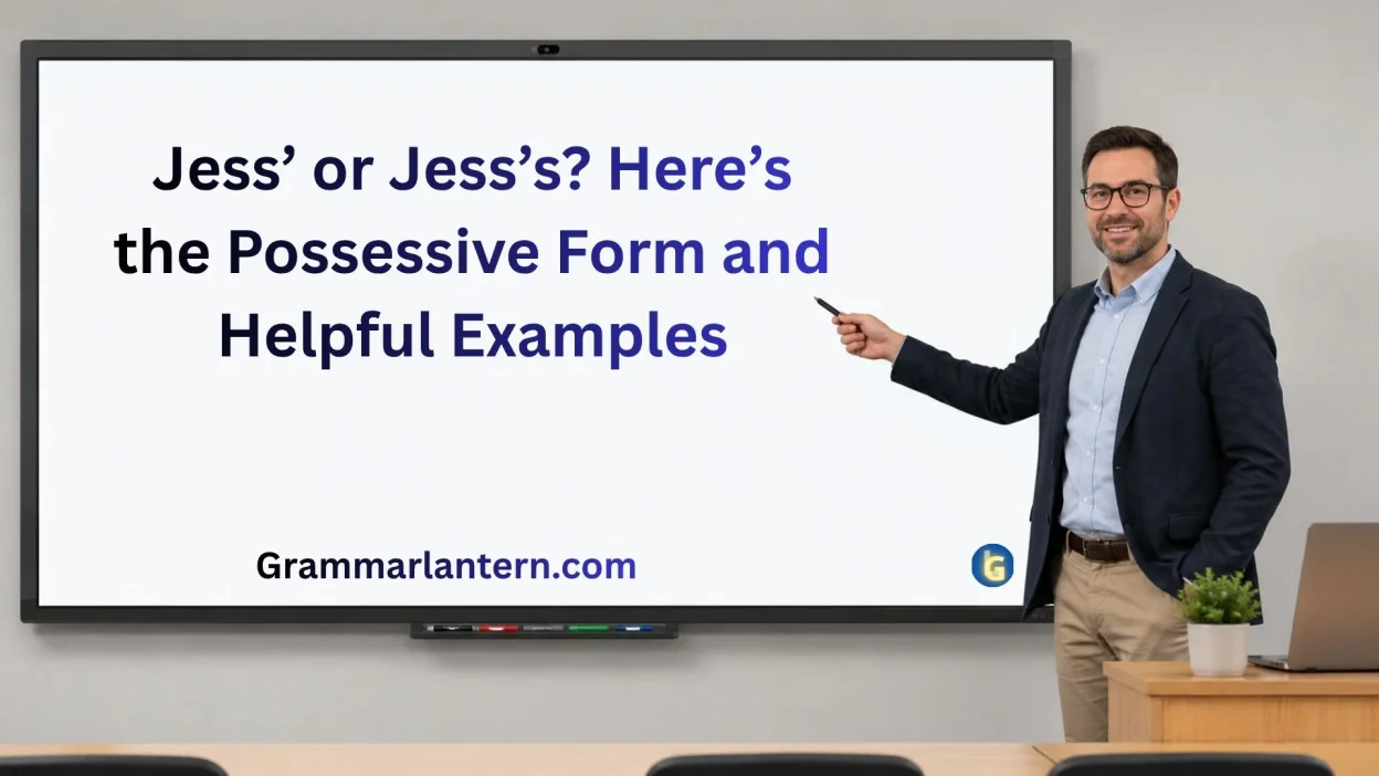 Jess’ or Jess’s