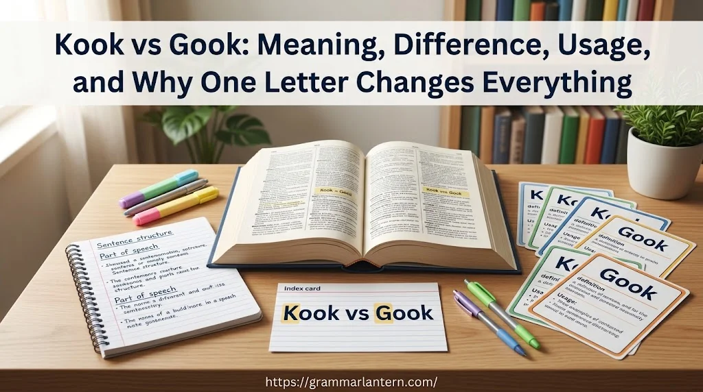 Kook vs Gook