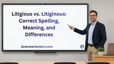 Litigious vs. Litiginous