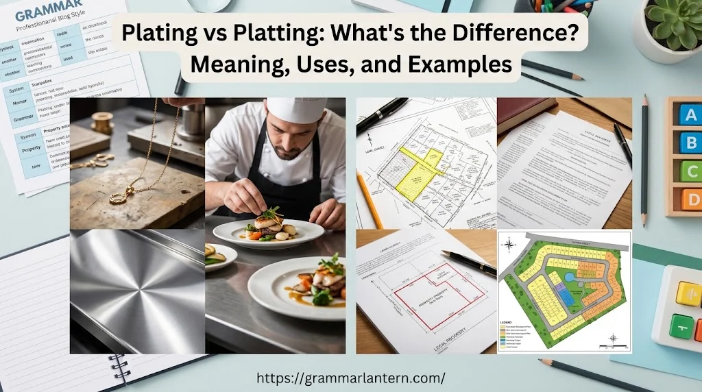 Plating vs Platting