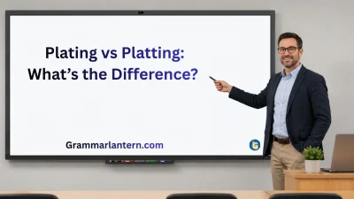 Plating vs Platting