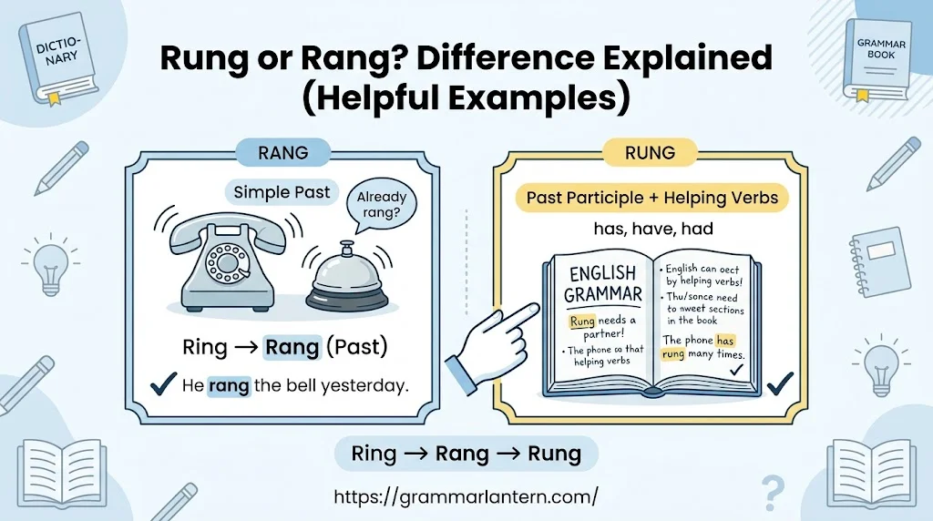 Rung or Rang