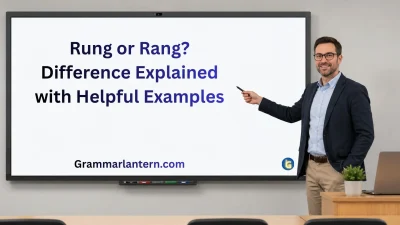 Rung or Rang