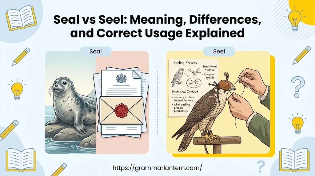 Seal vs Seel