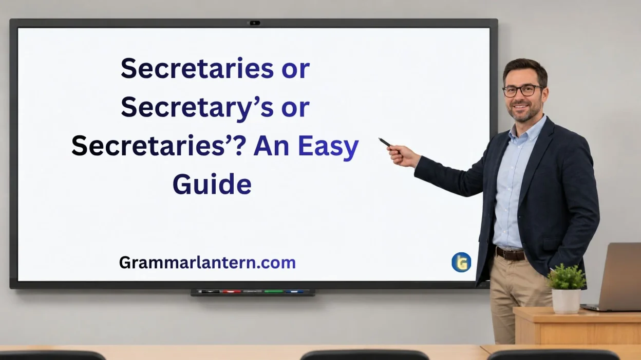 Secretaries or Secretary’s or Secretaries’