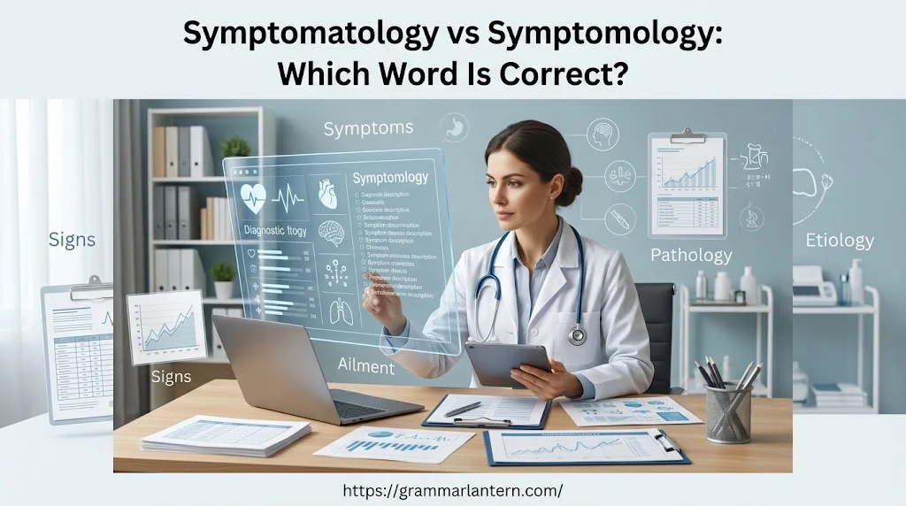 Symptomatology vs Symptomology