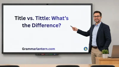 Title vs. Tittle
