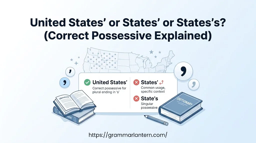 United States’ or States’ or States’s