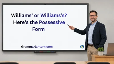 Williams’ or Williams’s