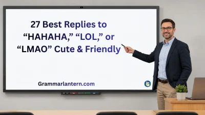 Best Replies to “HAHAHA,” “LOL,” or “LMAO”