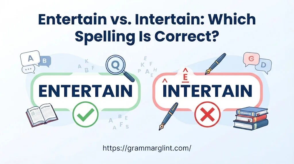 Entertain vs. Intertain