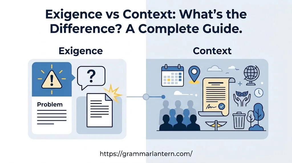 Exigence vs Context