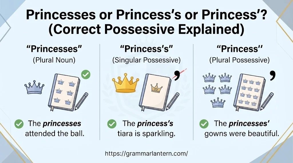 Princesses or Princess’s or Princess’