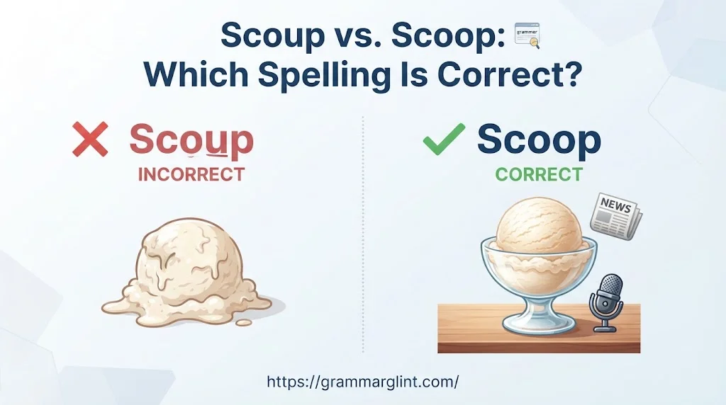 Scoup vs. Scoop