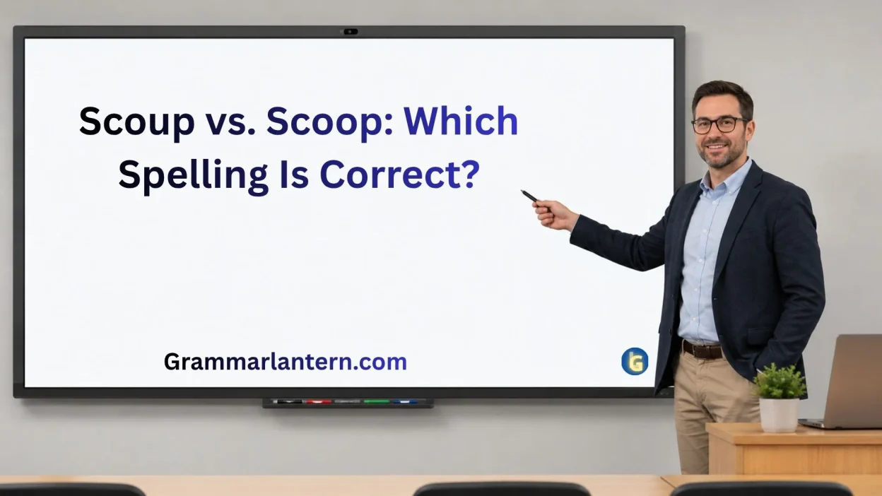 Scoup vs. Scoop