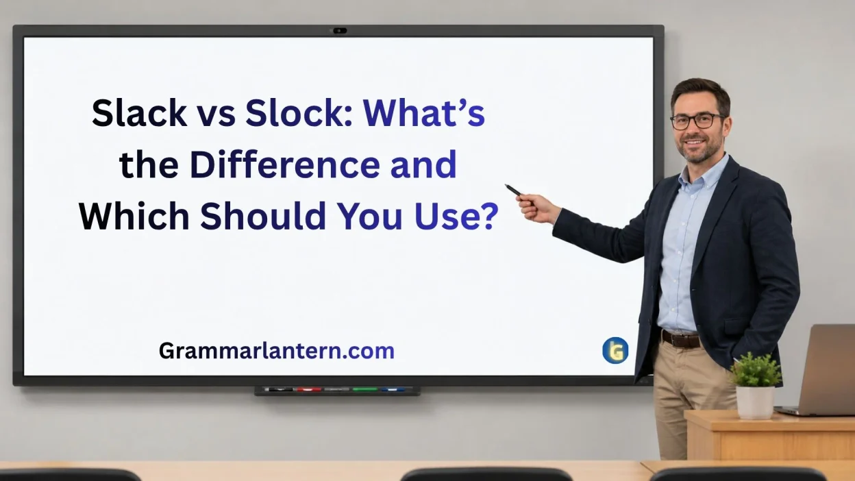 Slack vs Slock