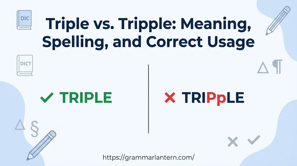 Triple vs. Tripple